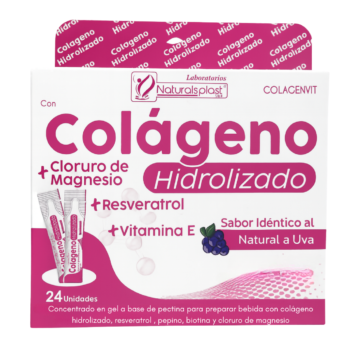 Colágeno hidrolizado Colagenvit en gel con resveratrol, magnesio y vitamina E – imagen 3