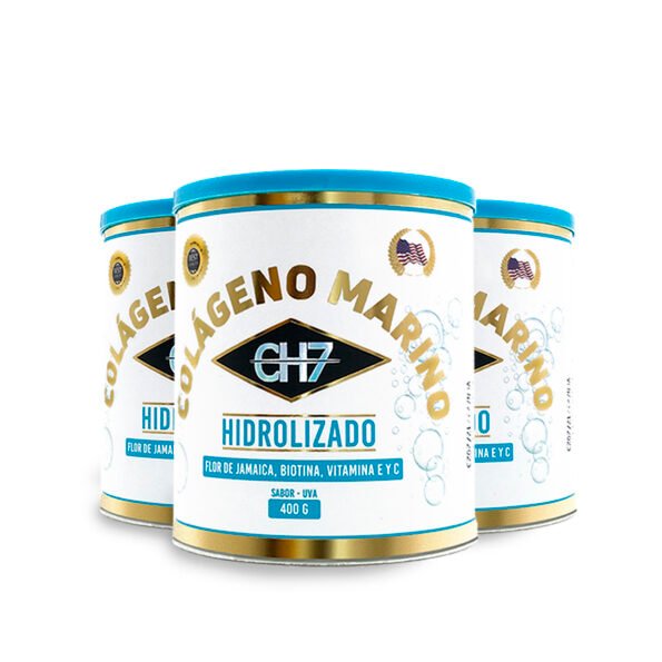 Colágeno marino hidrolizado CH7 con biotina y vitamina C