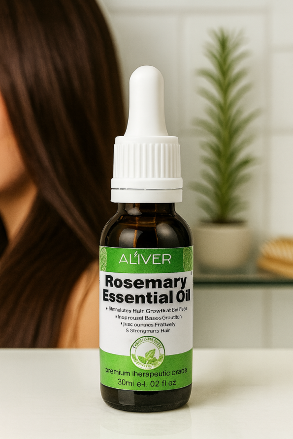 Combo aceite de romero para el cabello 30 ml y shampoo en barra 70 g