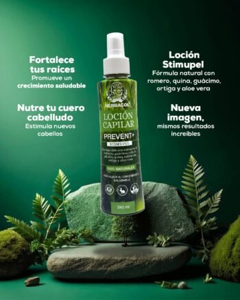 Inicio 15 Loción capilar Stimupel con romero y quina de 240 ml – imagen 2